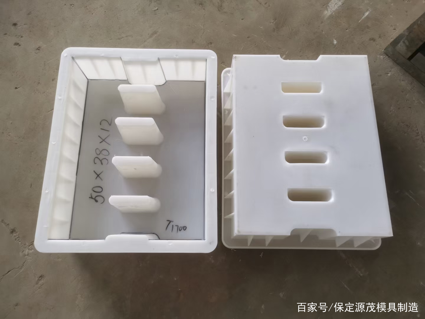 50長條孔型排水溝蓋板塑料模具 優質溝蓋板模具廠家的護坡模具解決方案